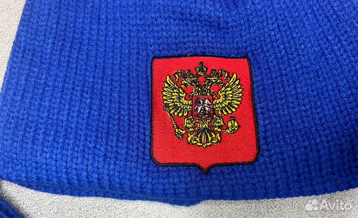 Шапка Сборной России с Гербом РФ