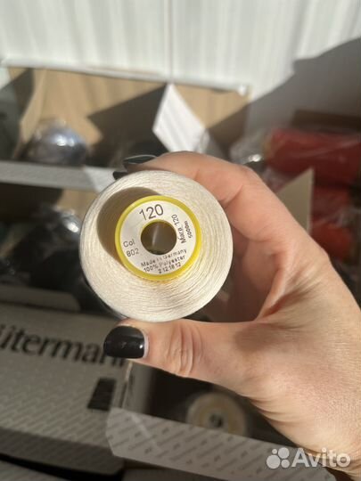 Нитки швейные gutermann