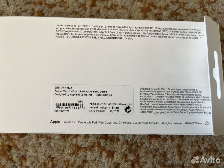 Ремешок apple watch