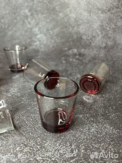 Набор посуды бокалы стопки рюмки