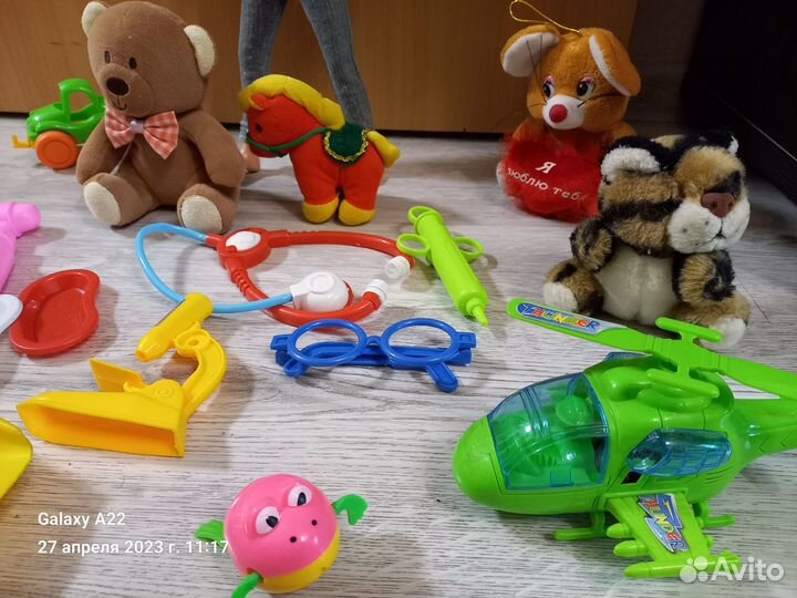 Детские игрушки пакетом для девочки