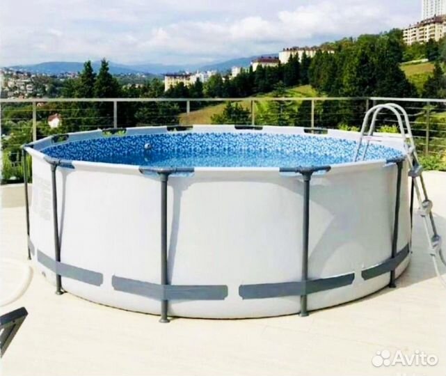 Каркасный бассейн 366 на 122