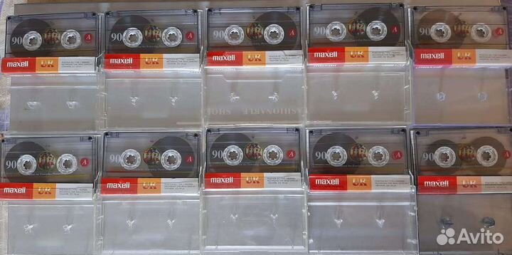 Аудиокассеты maxell ur 90