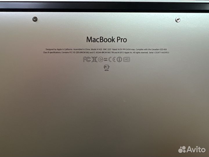 Apple MacBook Pro 13 2012 Ретина