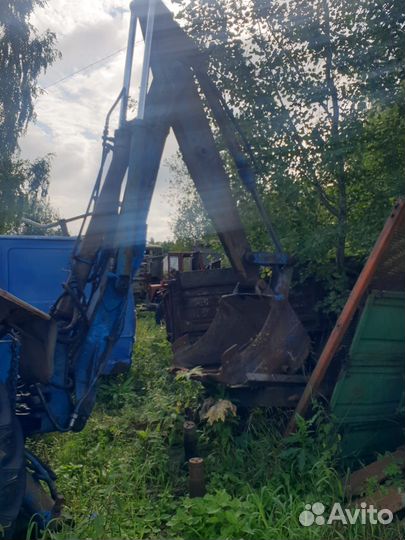 Погрузчик экскаватор мтз-80