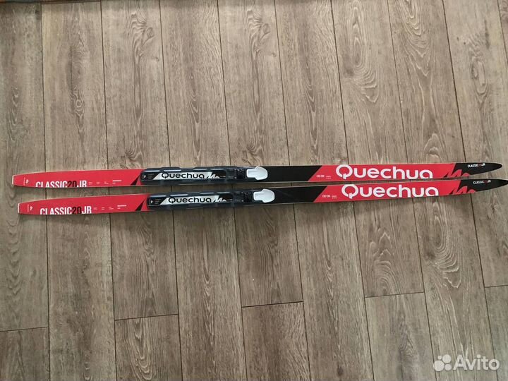 Лыжи Quechua 130 детские с ботинками и палками