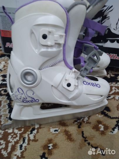 Коньки раздвижные 30-32р