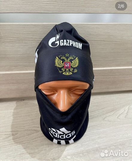 Лыжная шапка с бафф