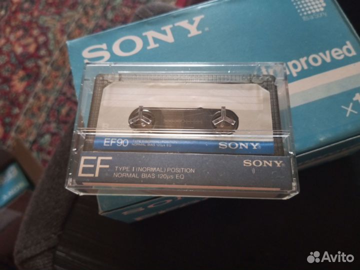 Аудио кассеты sony EF90
