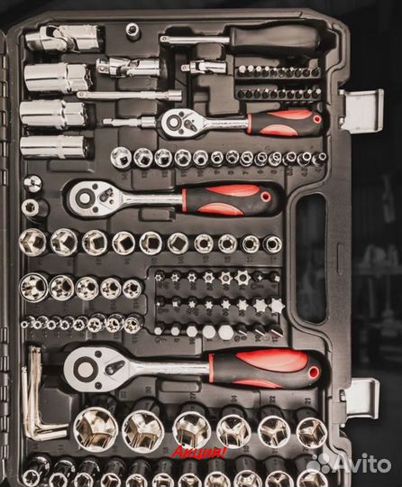 Набор инструментов 172 предмета. chrome vanadium