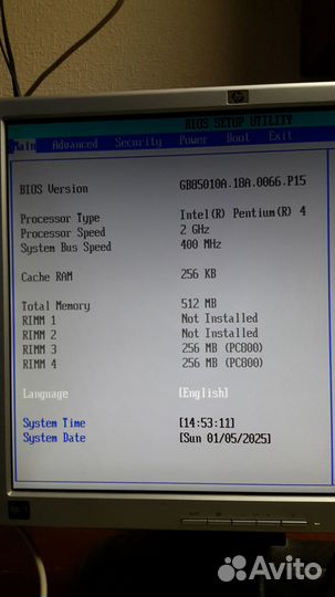 Compaq presario 7000 windows XP