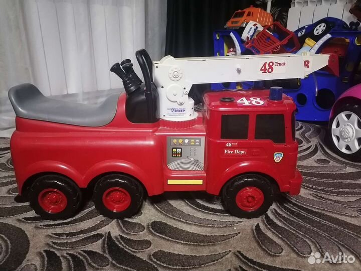 Машина пожарная, 70см