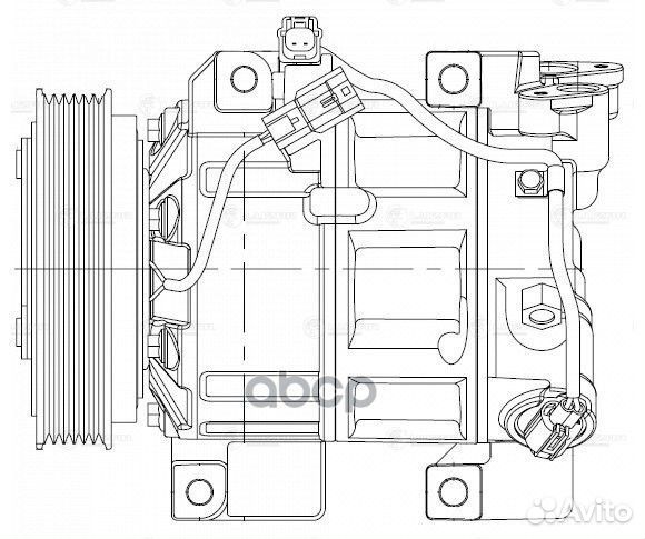 Компрессор кондиц. для а/м Nissan X-Trail (T31)