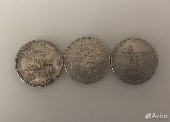 Северная Америка монеты