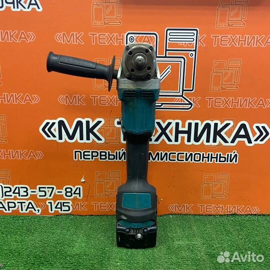 Аккумуляторная ушм Makita LXT DGA504