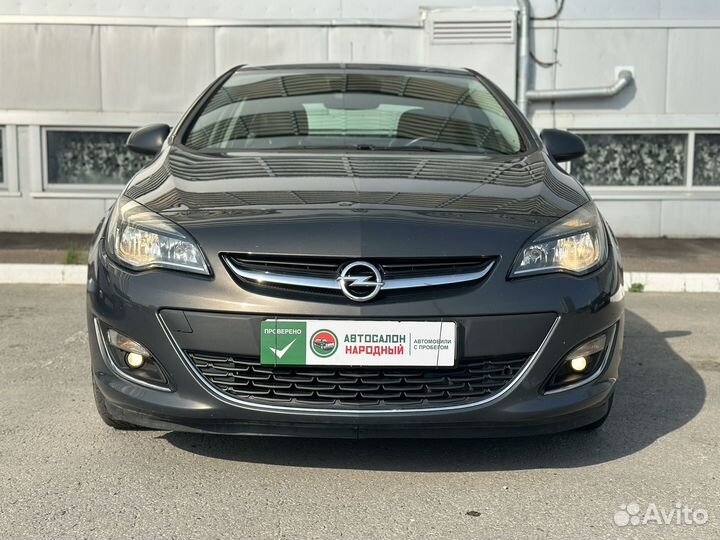 Opel Astra 1.6 МТ, 2013, 143 000 км