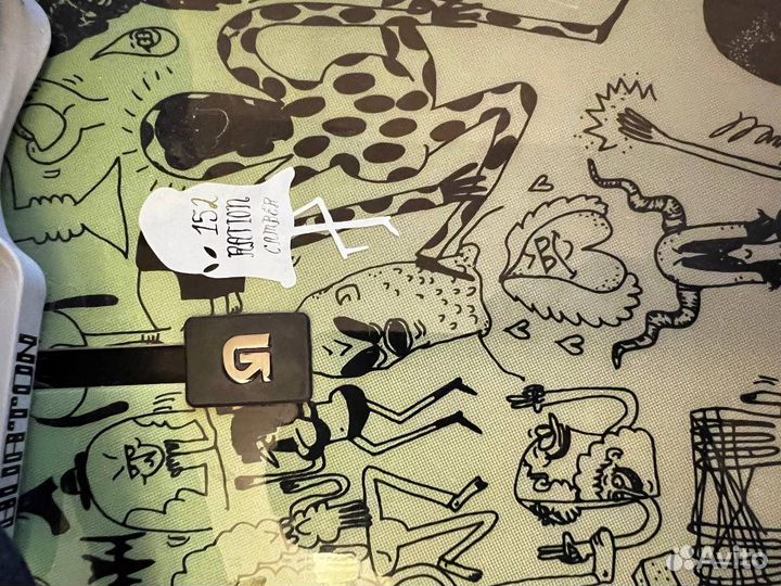 Сноуборд + крепления + ботинки burton