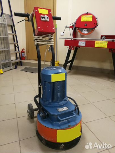 Аренда шлифовальных машин для бетона,паркета,стен