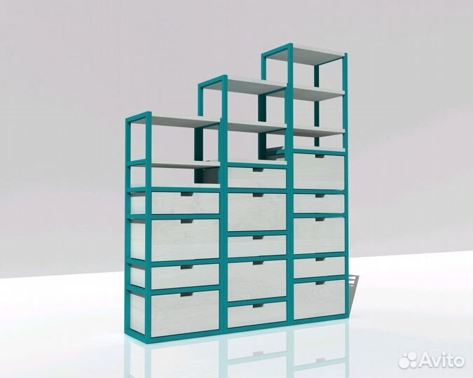 Стеллаж лофт 