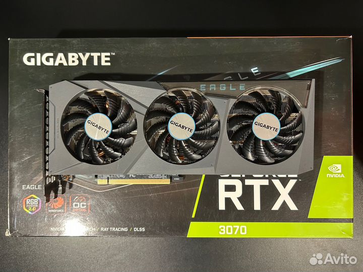 GeForce RTX 3070 Gigabyte Eagle 8 Gb