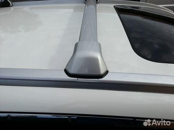 Поперечины на рейлинги Honda CR-V 2018+ (серебро)