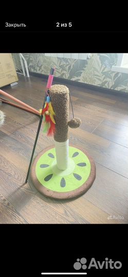 Когтеточка домик для котят