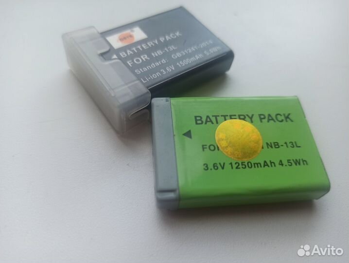 Аккумуляторы для фотоаппаратов Canon