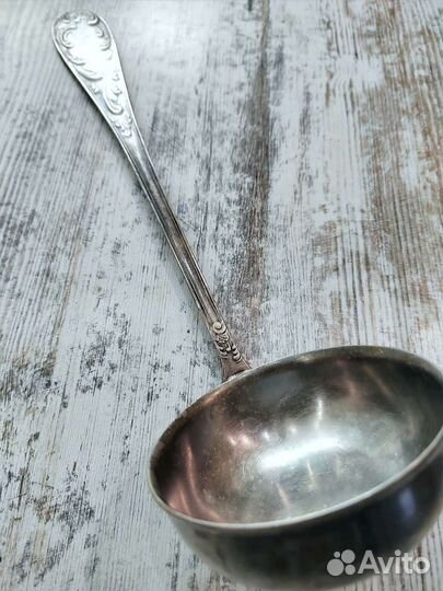 Половник мнц мельхиор Кольчугино поварешка