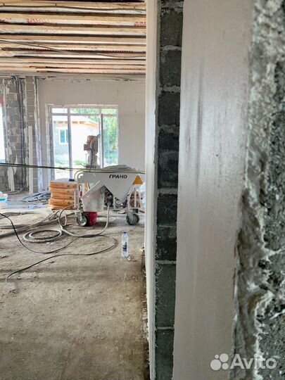 Отделочные работы штукатурка