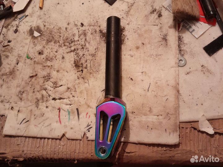 Вилка для трюкового самоката scs