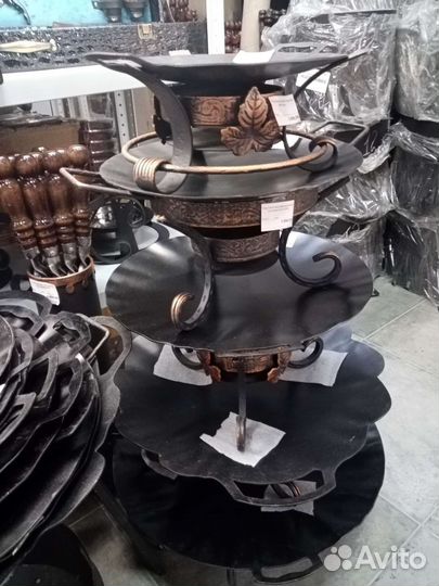 Сковорода - садж вороненая сталь