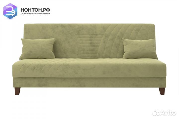 Диван книжка Бэлла светло-зеленый