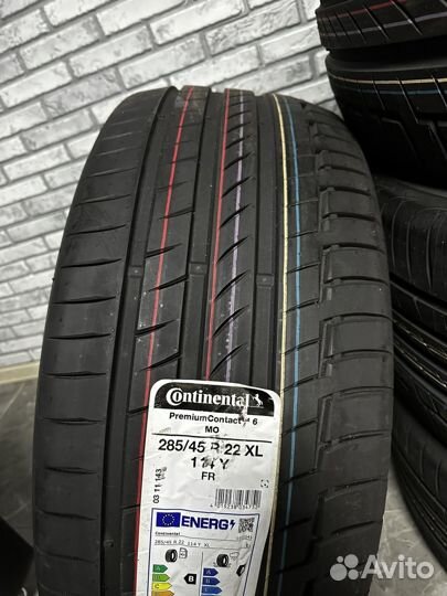 Continental PremiumContact 6 325/40 R22 и 285/45 R22 114Y