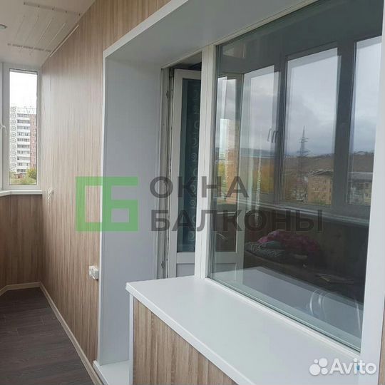 Остекление лоджии