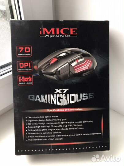 Игровая мышь iMice X7 новая