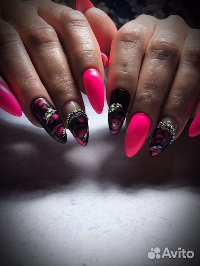 Маникюр, наращивание