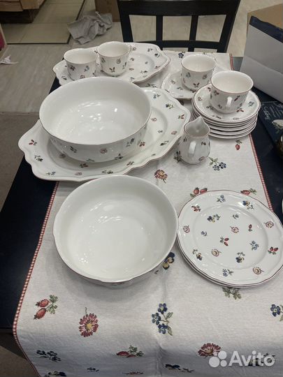 Блюдо фарфор германия villeroy bosh petit fler