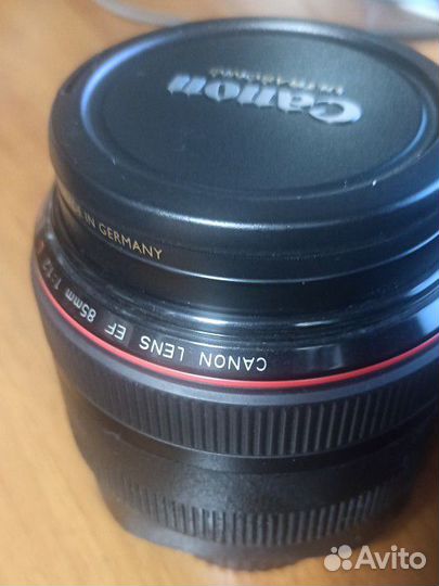 Объектив Canon EF 85mm f 1.2L USM (вер. 1)