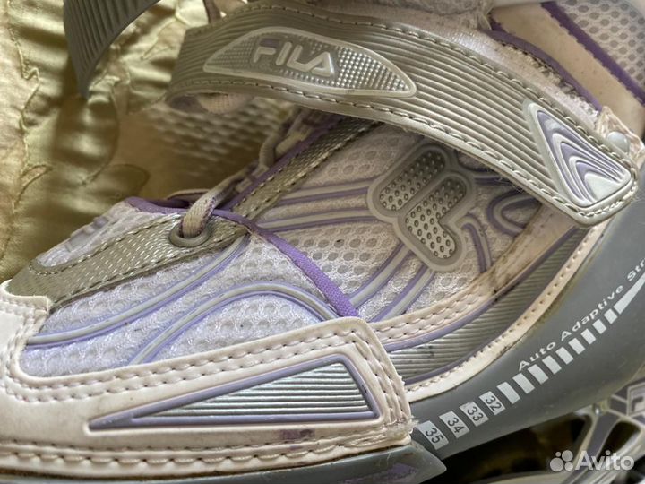 Ролики детские Fila раздвижные, новые