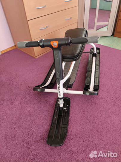 Детский электро снегокат