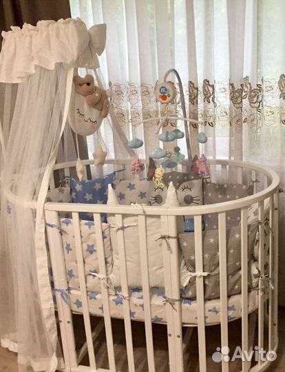 Подвеска в кроватку мобиль