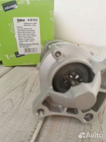 Стартер valeo Renault Logan LADA Largus, K7M, K4M