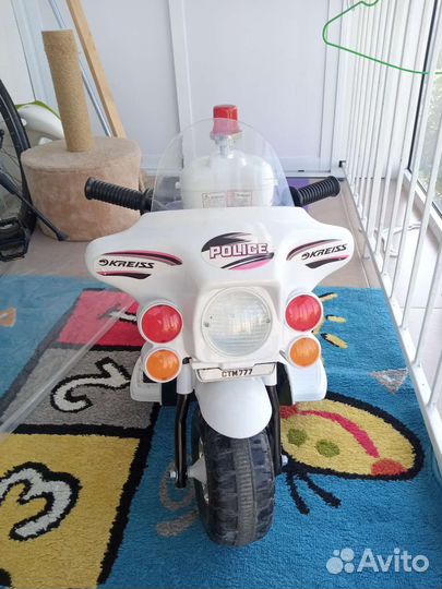 Детский мотоцикл на аккумуляторе бу