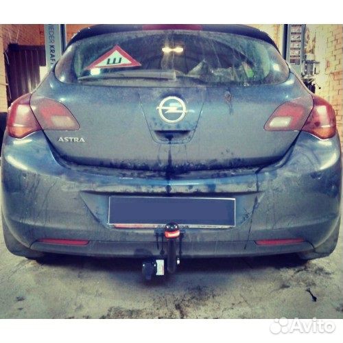 Фаркоп (тсу) Opel Astra J (хэтчбек) 2009-2015