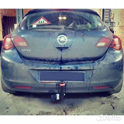 Фаркоп (тсу) Opel Astra J (хэтчбек) 2009-2015