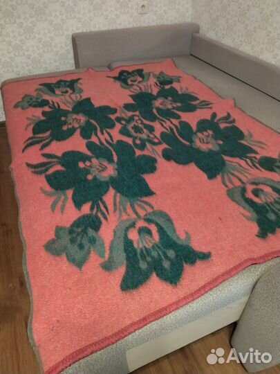 Шерстяные одеяло СССР б/у