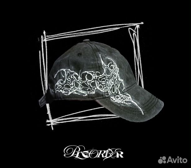 Кепка кастом готика