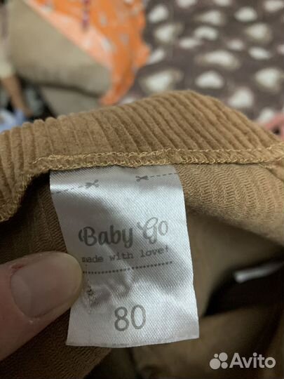 Полукомбинезон вельветовый