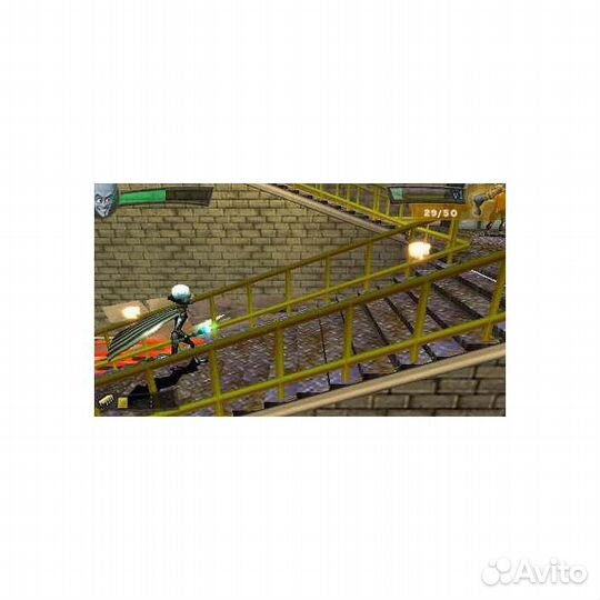 Мегамозг Синий защитник, б/у (PSP)