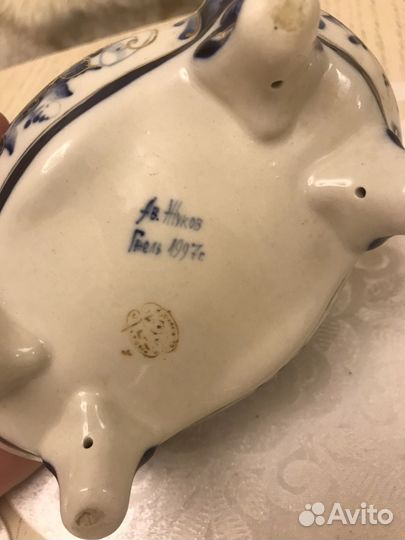 Гжель шкатулка